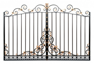 Ворота арочные «Дворцовые С15» 