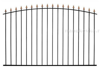 Заборное ограждение арочное «ОСАТ 15 00 В140»